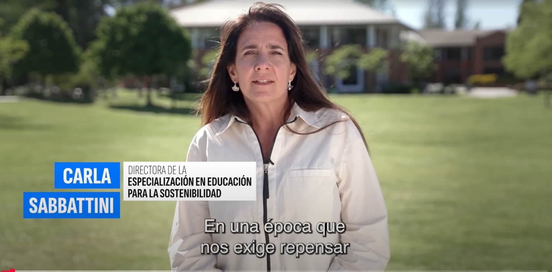Especialización en Educación para la Sostenibilidad