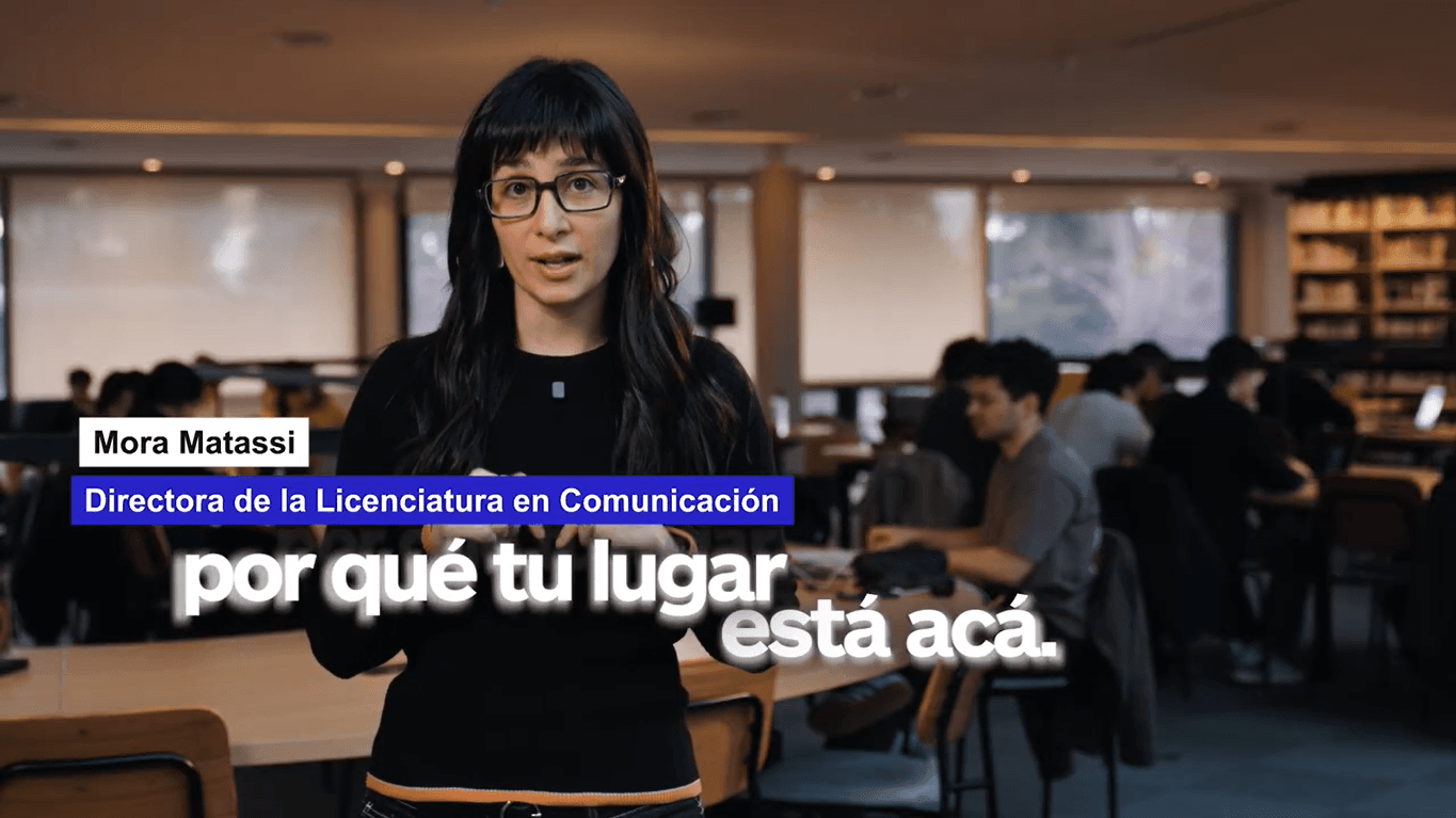 Mora Matassi | Dra. de la Licenciatura en Comunicación de San Andrés